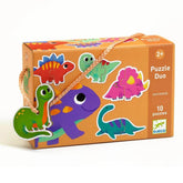Puzzle Duo Dinos Djeco