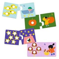 Puzzle Duo Erste Zahlen - DJ08272 Djeco