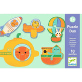 Puzzle Duo Fahrzeuge - DJ08270 Djeco