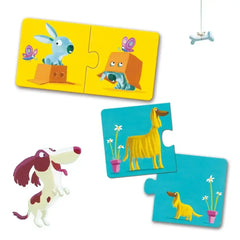 Puzzle Duo Gegensätze Lernspiel