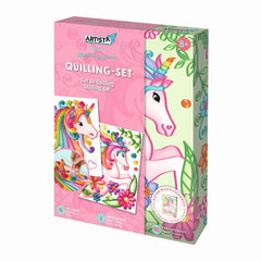 Quilling Set - Einhorn - 9301933 Carletto