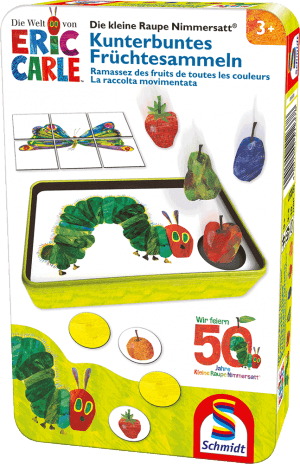 Raupe Nimmersatt Früchte sammeln Schmidt Spiele