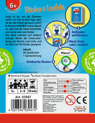 Rinks & Lechts - Das clevere Lernspiel für Rechts-Links-Orientierung - 03947 Amigo