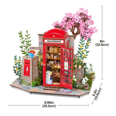 Rolife 3D Holzpuzzle - Blütenbuchstand TGS05