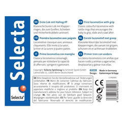 Rolina, Lok-Greifling mit Haltegriff aus Holz, 8,5 cm - Selecta