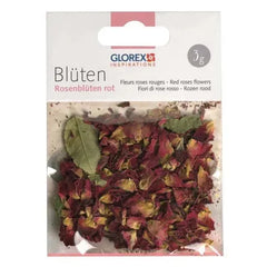 Rosenblüten rot 3g - 61601102-SALE Glorex