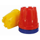 Sandform Burgturm (blau oder rot oder gelb) Spielstabil