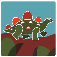 Schablonen Dinosaurier Djeco