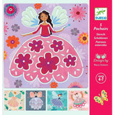 Schablonen Feen Djeco