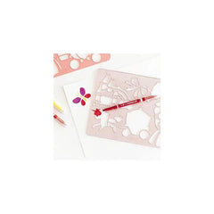 Schablonen Set kreativ Prinzessin, Schmetterling, Einhorn, Meerjungfrau - 40613 Folia