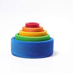 Schälchen stapelbar bunt Grimms