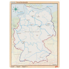 Schichtenpuzzle Deutschland - in 3 Schichten Goki