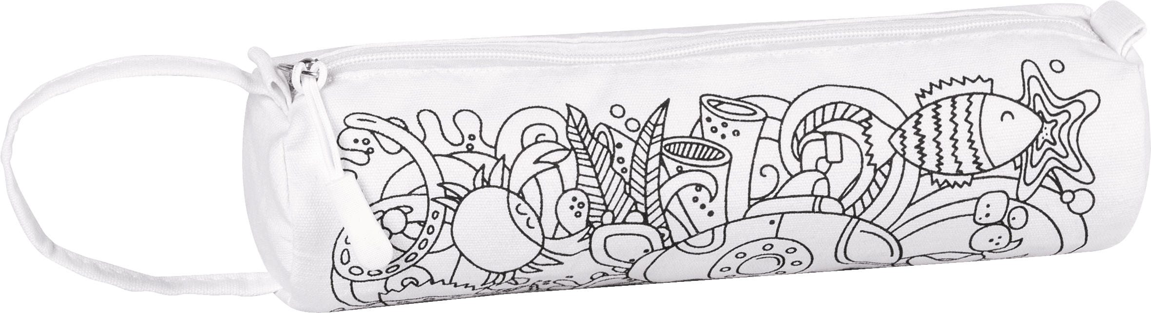 Schlampermäppchen Baumwolle - Unterwasserwelt Baiers