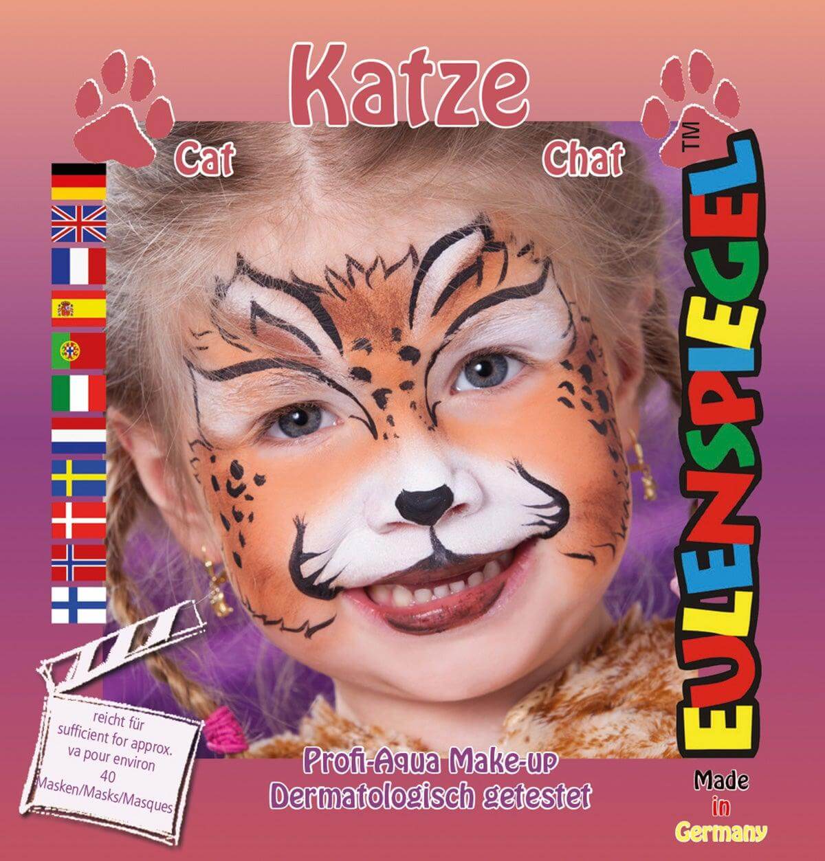 Schmink Set - Katze Eulenspiegel