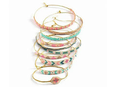 Schmuck basteln - Armbänder weben Djeco