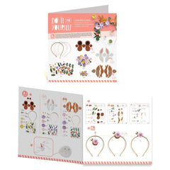 Schmuck basteln: Haarreif Flower Friends DIY - DJ07927 Djeco