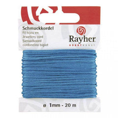 Schmuckkordel Hellblau Rayher