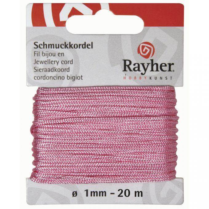 Schmuckkordel Rosa Rayher