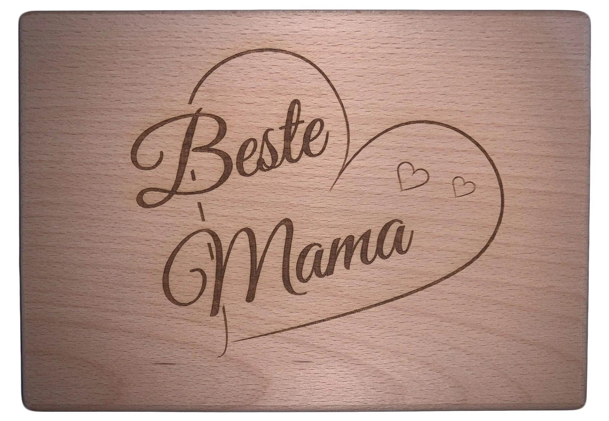 Schneidbrett - beste Mama Spangler
