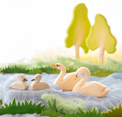 Schwan Kopf hoch - 11134 Ostheimer