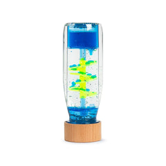 Sensorikflasche Entdecker - Spirale - Pink/Blau - PBMSBLUE Petit Boum
