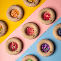 Sensorischer Donut Melonen 7cm - Petit Boum