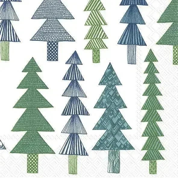 Servietten - Romatic ilex wreath Adventskranz IHR kunstundspiel