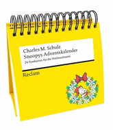 Snoopys Adventskalender. 24 Postkarten für die Weihnachtszeit - 4262461870103 Reclam Verlag