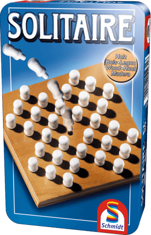 Solitär in der Metalldose Schmidt Spiele