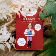Spielkarten Kinderkarten Spielköpfe