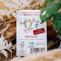 Spielkarten Kinderkarten Spielköpfe