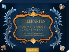 Spielkarten. Rommé, Bridge, Canasta & Co. - Mit den berühmtesten Personen der Weltliteratur - 4014489138679 ars edition