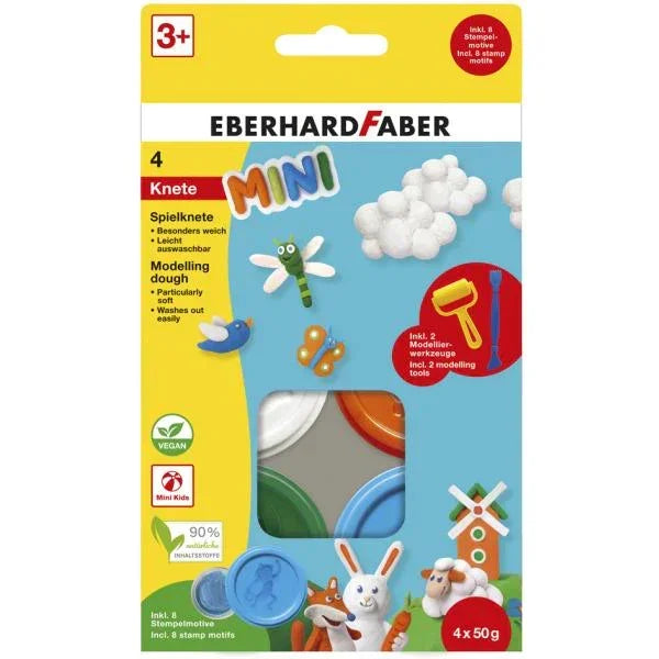 Spielknete mini 4 Knete - Eberhard Faber