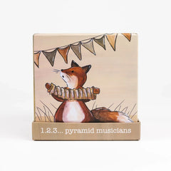 Stapelspiel Pyramide Musiker - Würfelpyramide