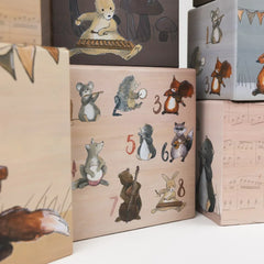 Stapelspiel Pyramide Musiker - Würfelpyramide