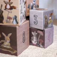 Stapelspiel Pyramide Musiker - Würfelpyramide