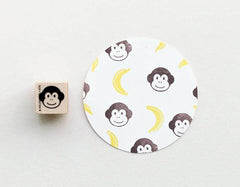 Stempel Affenkopf Perlenfischer