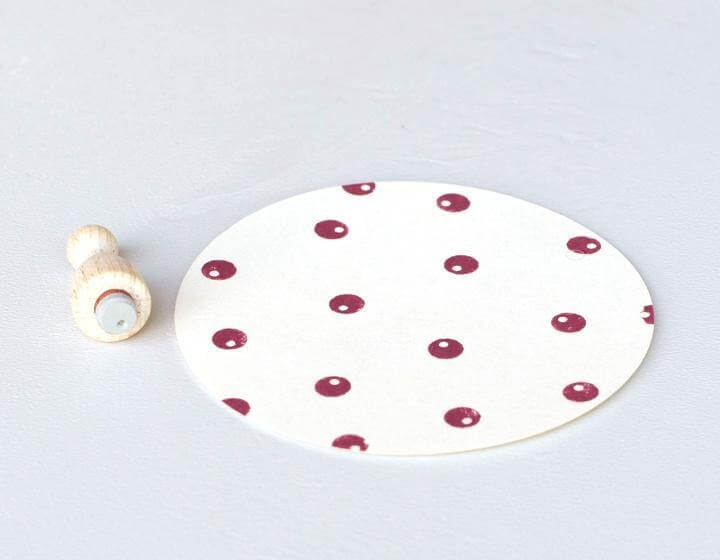 Stempel Beere Perlenfischer