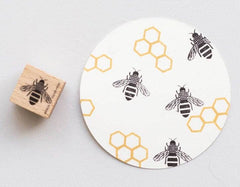 Stempel Biene Perlenfischer