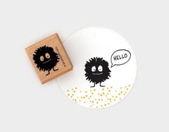 Stempel Bommelmonster Perlenfischer