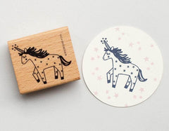 Stempel Einhorn Perlenfischer