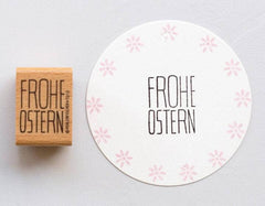 Stempel Frohe Ostern Perlenfischer