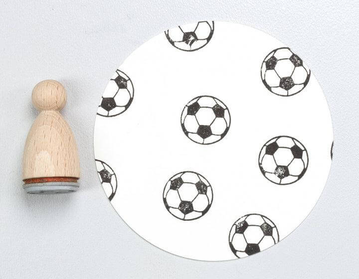 Stempel Fußball Perlenfischer
