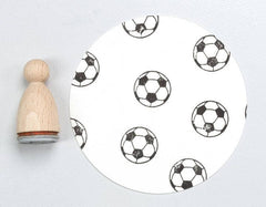 Stempel Fußball Perlenfischer