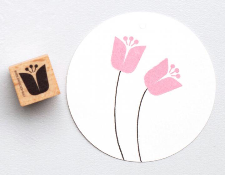 Stempel Glockenblume Perlenfischer