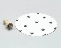 Stempel Krone mini Perlenfischer