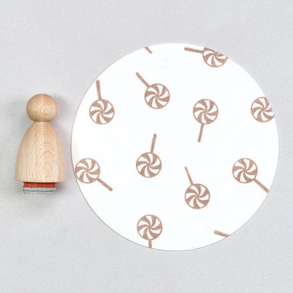 Stempel Lolli Perlenfischer