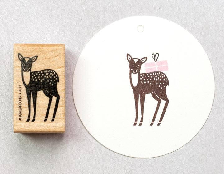 Stempel Rehkitz Perlenfischer