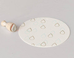 Stempel Tropfen outline mini Perlenfischer