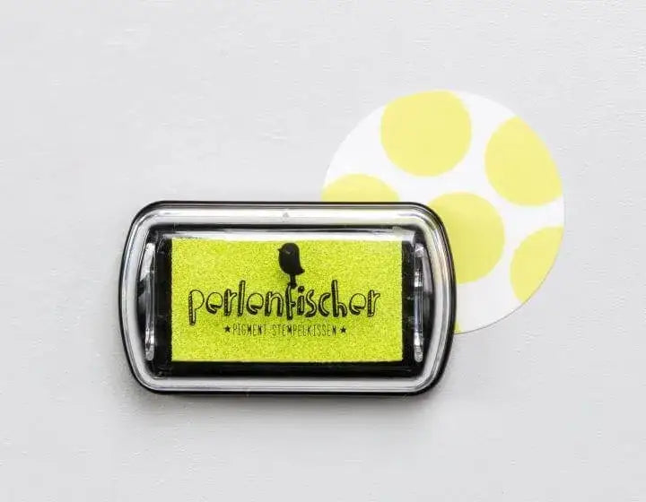 Stempelkissen Limone mini Perlenfischer